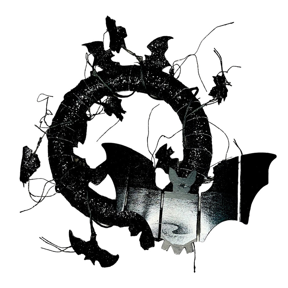 Bat 🦇 Halloween 🎃 Wreath 👻